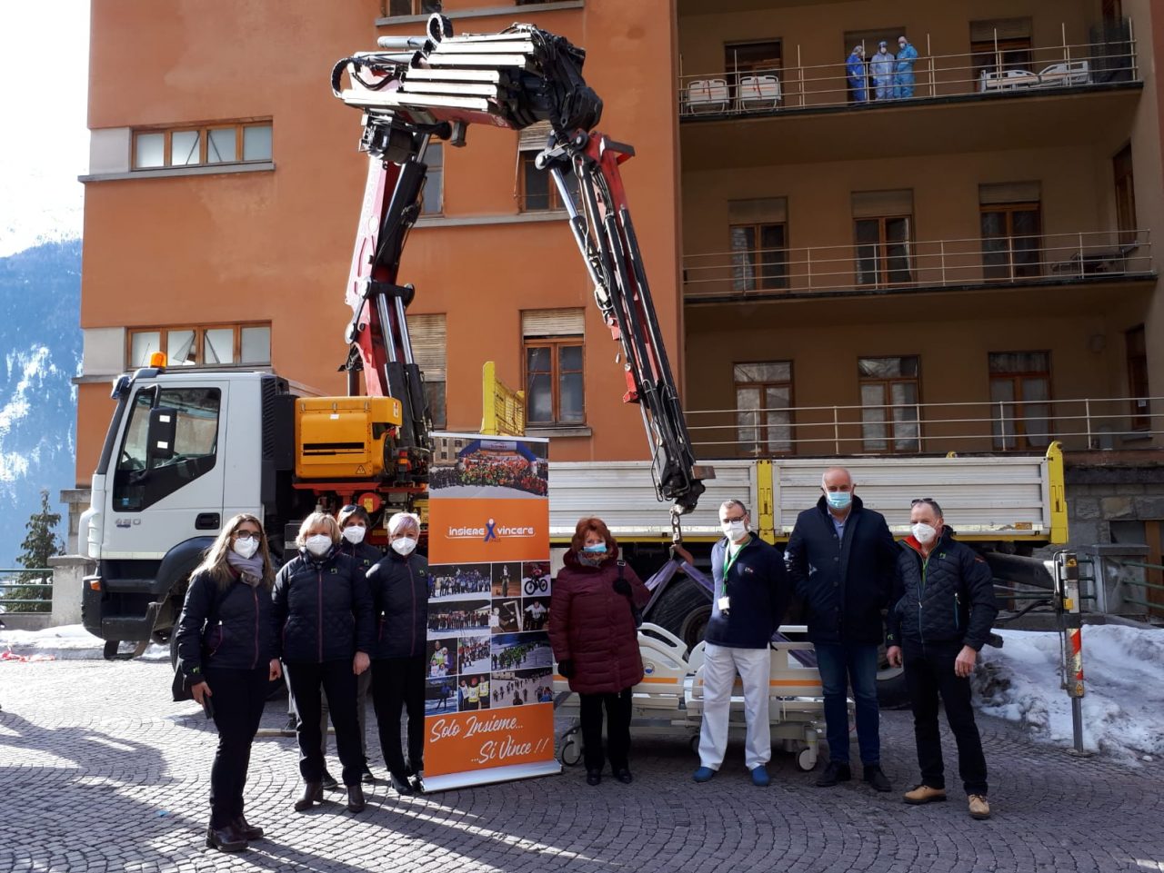 “Insieme per vincere” dona al Morelli 20 letti per pazienti Covid-19