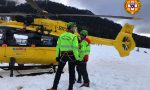 Infortunio sul ghiaccio in Valgerola, escursionista recuperata dai soccorsi