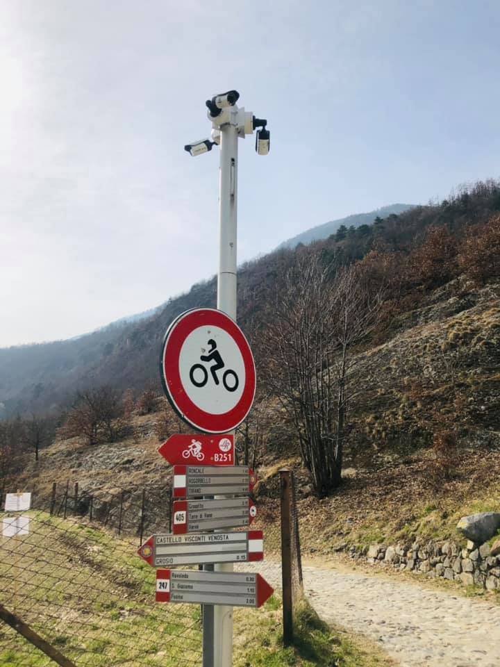 Nuova segnaletica e telecamere al Castello