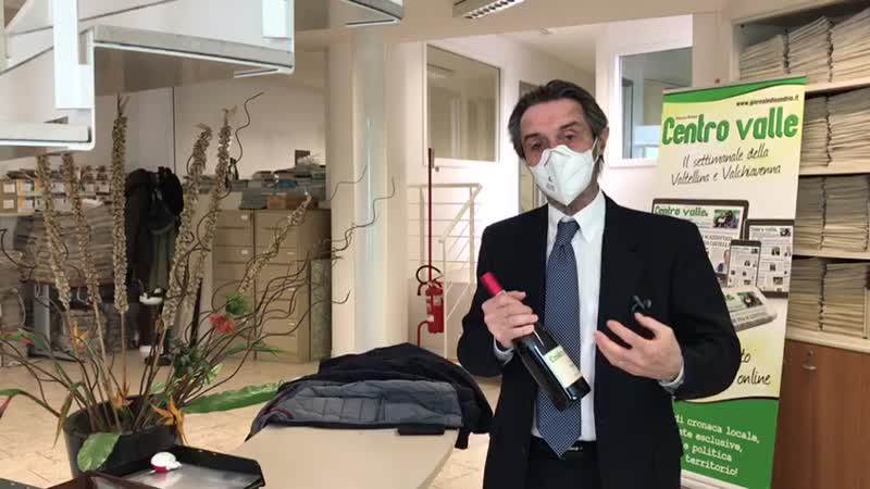Il Governatore Fontana visita Centro Valle e ci fa gli auguri per i 50 anni in video