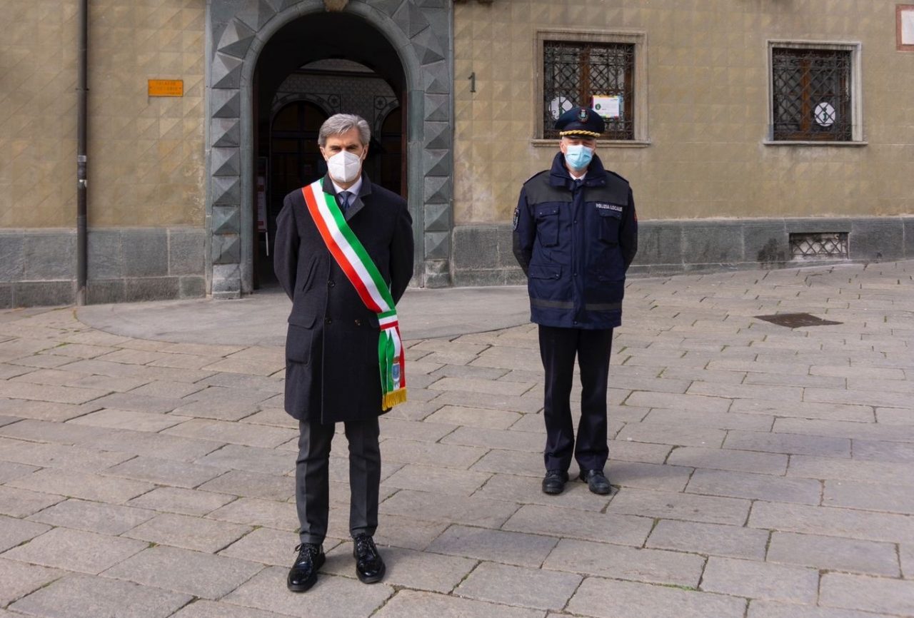 Sondrio ha commemorato le vittime del Covid
