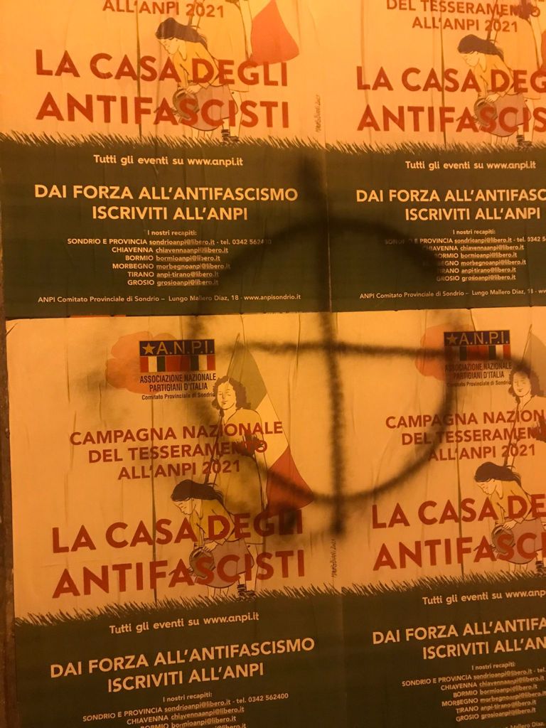 Atto fascista a Chiavenna
