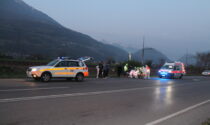 Grave incidente per un motociclista a Cosio Valtellino