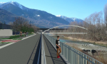 Sondrio: le foto del nuovo ponte sul Mallero