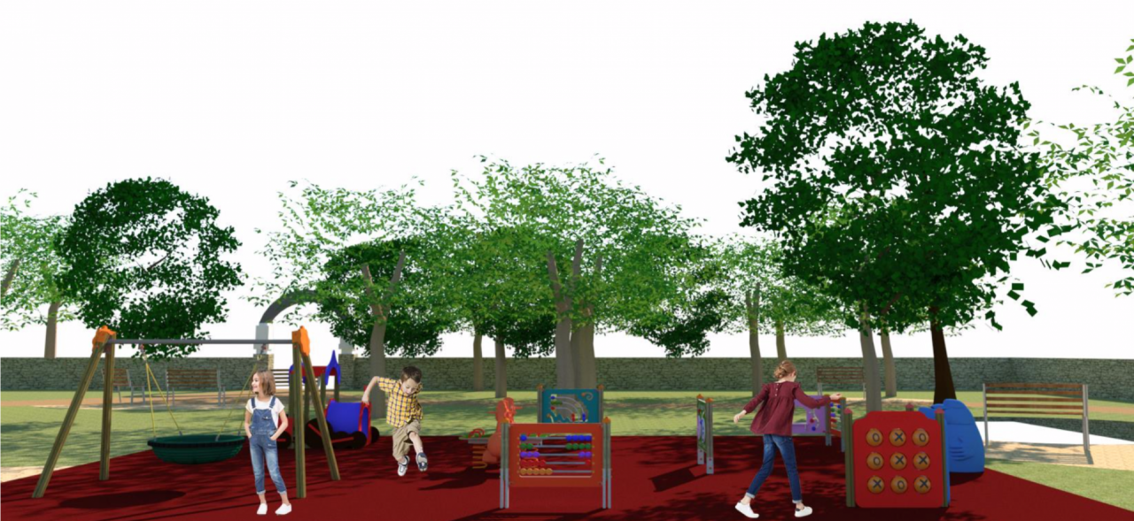 Sondrio: l’area giochi di via Lusardi si rifà il look