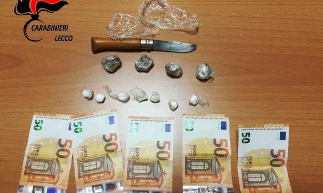 Spaccio a Colico: beccato un 56enne