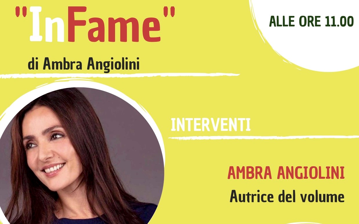 Ambra Angiolini incontra gli studenti e presenta il libro “InFame”