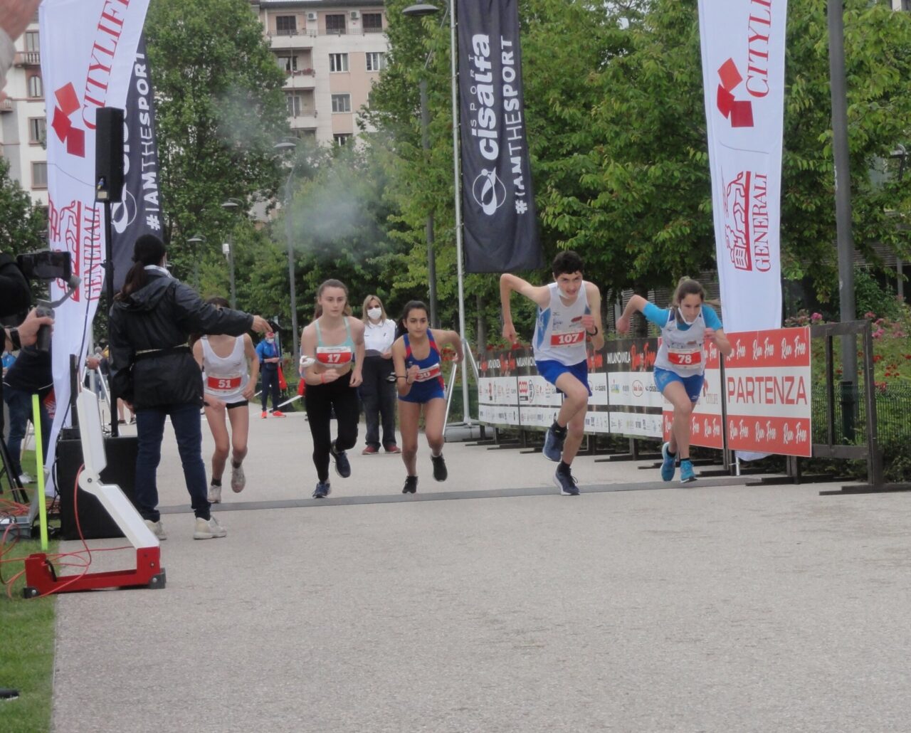 Milano e Monza Run Free: al parco City Life brillano i valchiavennaschi