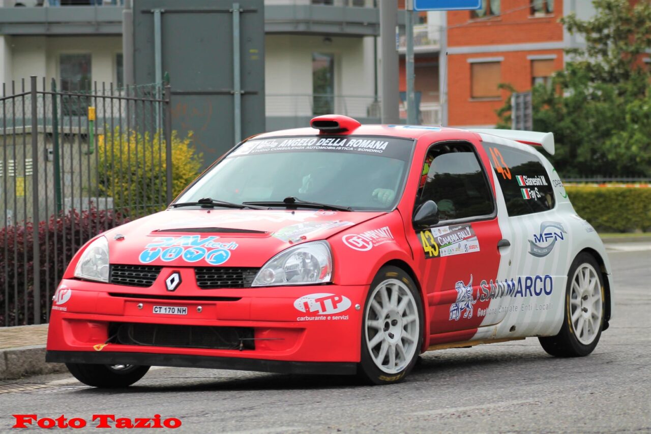 Gianesini secondo di S1600 al Camunia Rally