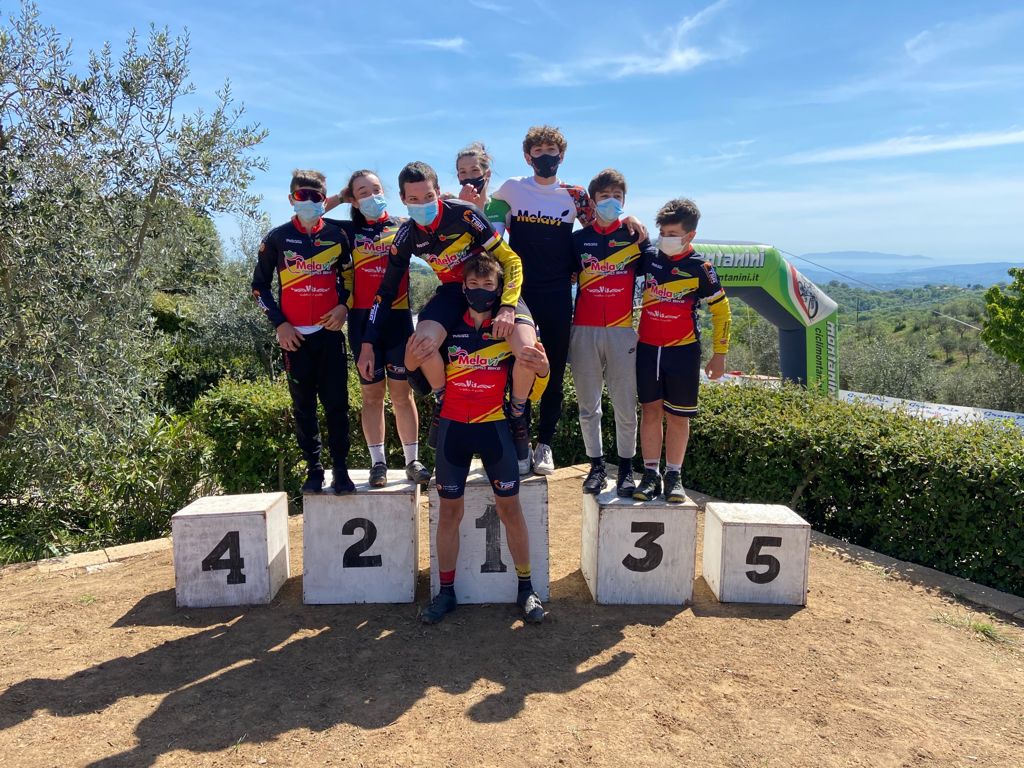 La Melavì Tirano Bike si aggiudica la terza prova del Campionati Italiano di Società