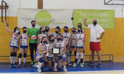 L’Auxilium “TECNA” campionessa territoriale Under 13 Fipav