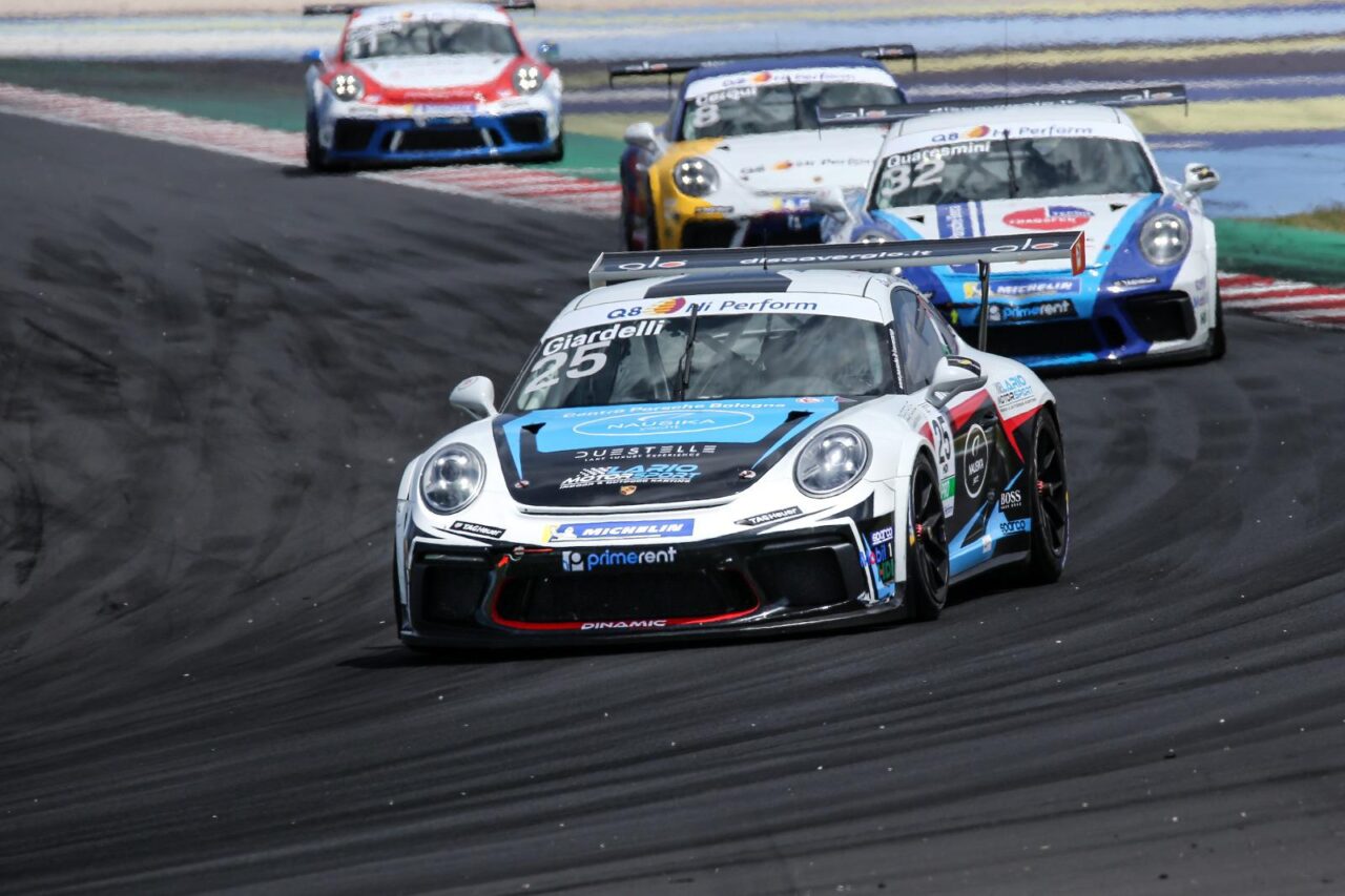 Weekend positivo per Alessandro Giardelli nel primo Round del Porsche Carrera Cup Italia