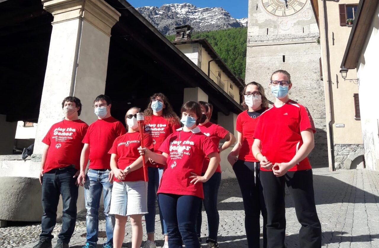 Lucia Stefanoni accende la Torch Run per i Giochi Mondiali