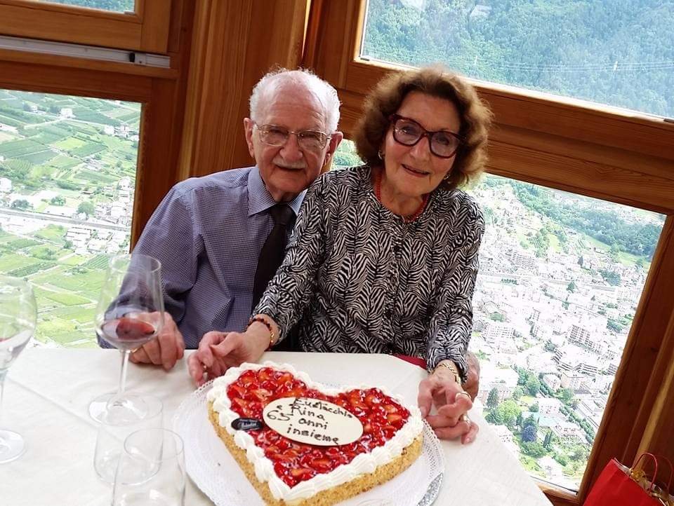 70 anni di matrimonio grazie alla vita serena donata dalla Valtellina