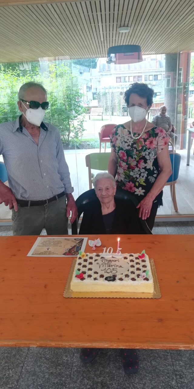 Vittorina Nazzari ha spento 105 candeline