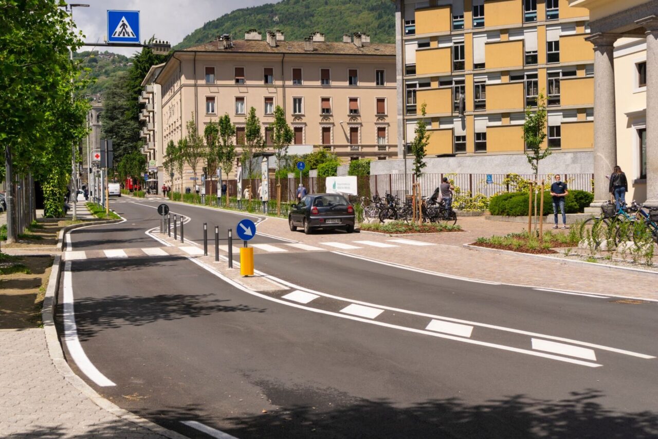 Più agevole e sicuro l’ingresso all’Ospedale di Sondrio