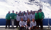 Primo allenamento sulla neve per la squadra Alpi Centrali
