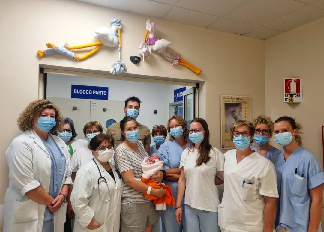 È Italo il primo neonato all’Ospedale Morelli di Sondalo