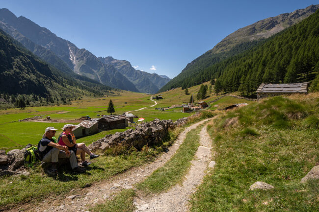 Val di Rezzalo da raggiungere con il bus