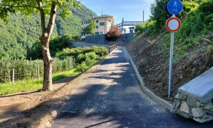 Aperto nuovo tratto di pista ciclabile in località Pradella