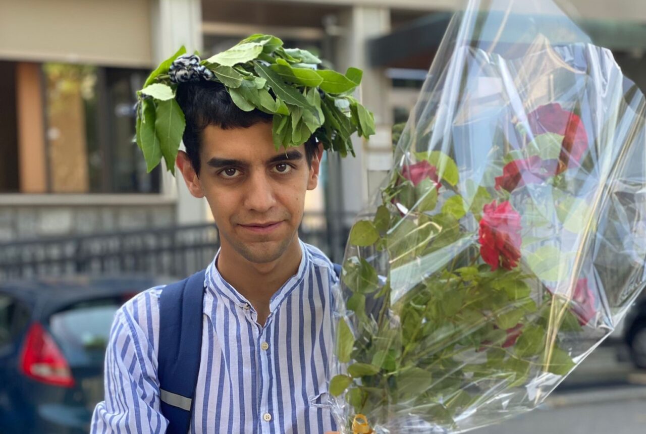 Maturità da 100 all’Agrario per Giorgio, le difficoltà non fermano il suo impegno