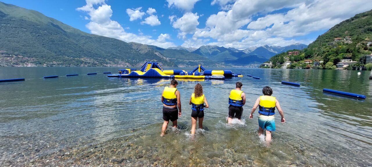 Inaugurato il primo acquapark sul Lago di Como