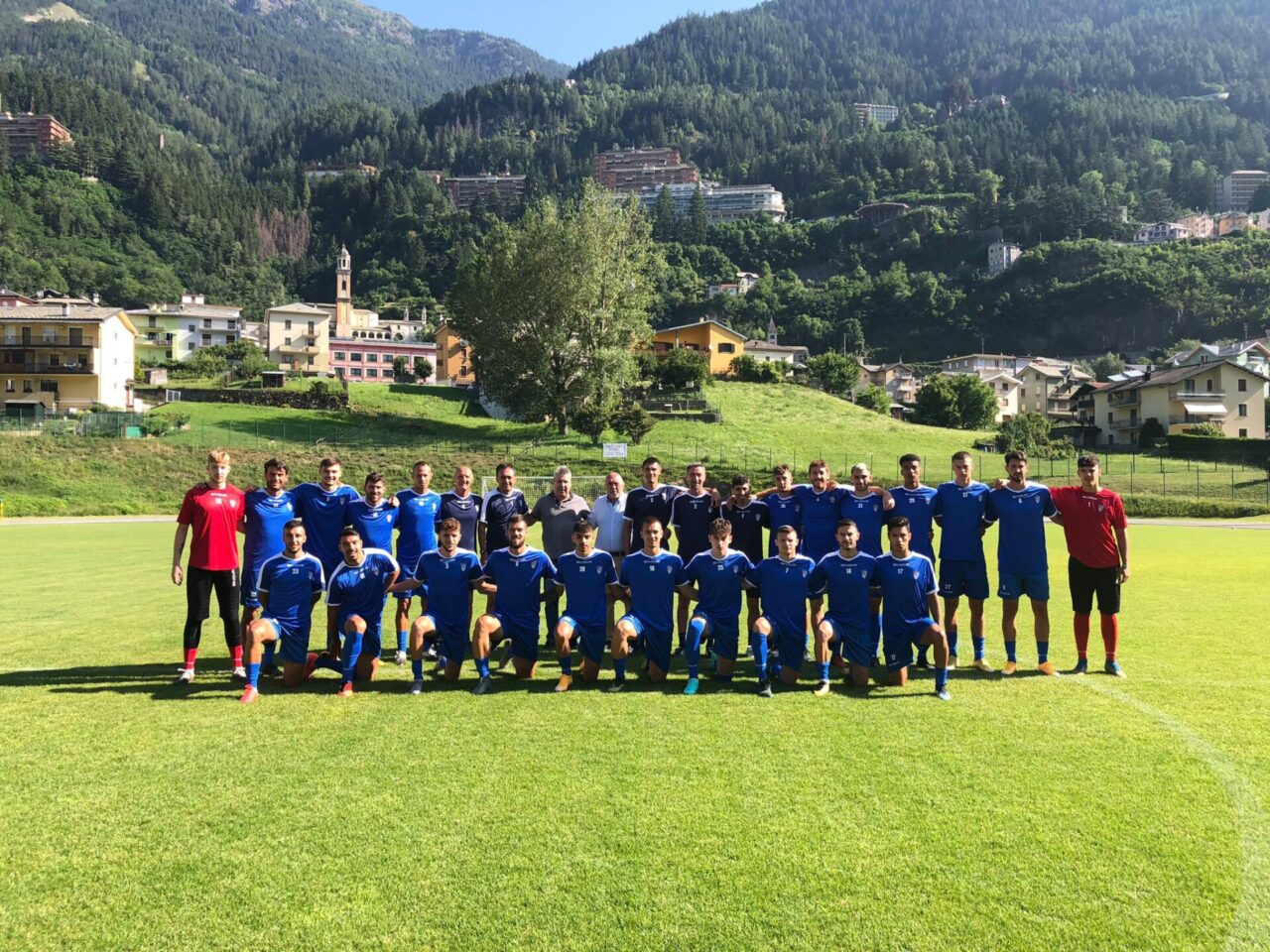 Ritiro precampionato dell’Aurora Pro Patria