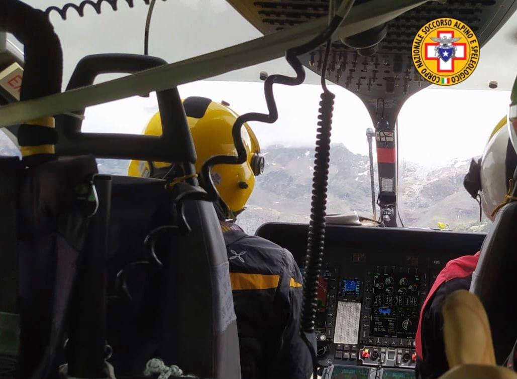 Malore sullo Scerscen, 24enne salvato dall’elicottero