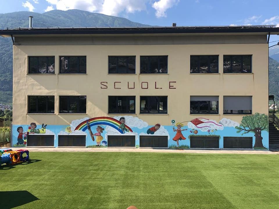 La scuola dell’infanzia di Stazzona si è rifatta il look