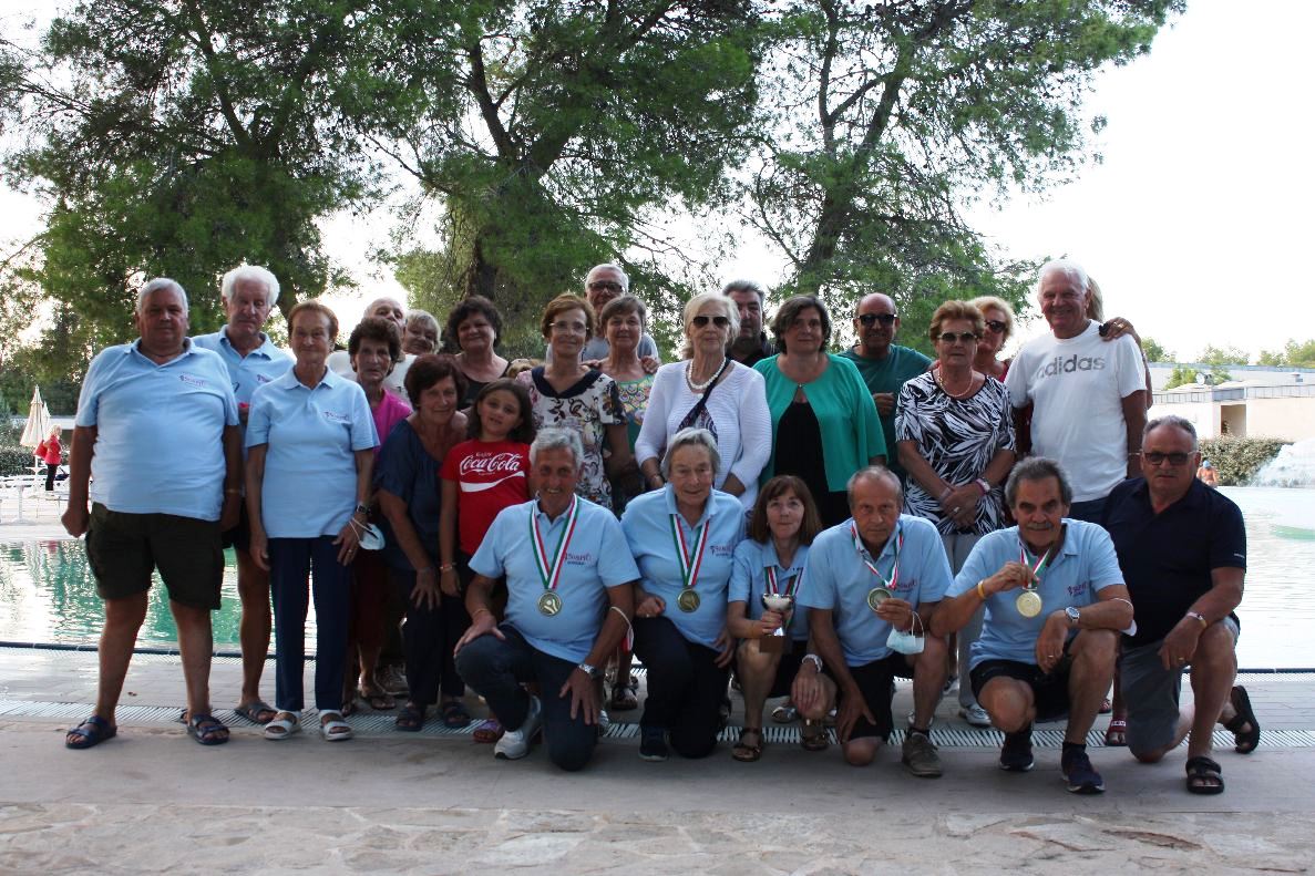 Olimpiadi 50&Più: 7 medaglie e 3° posto a livello regionale