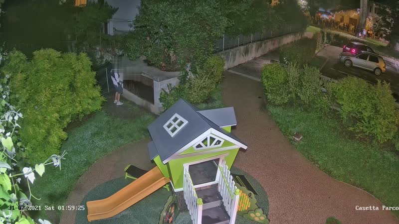 Fanno la pipì al parco e se ne vantano, ma vengono ripresi e identificati