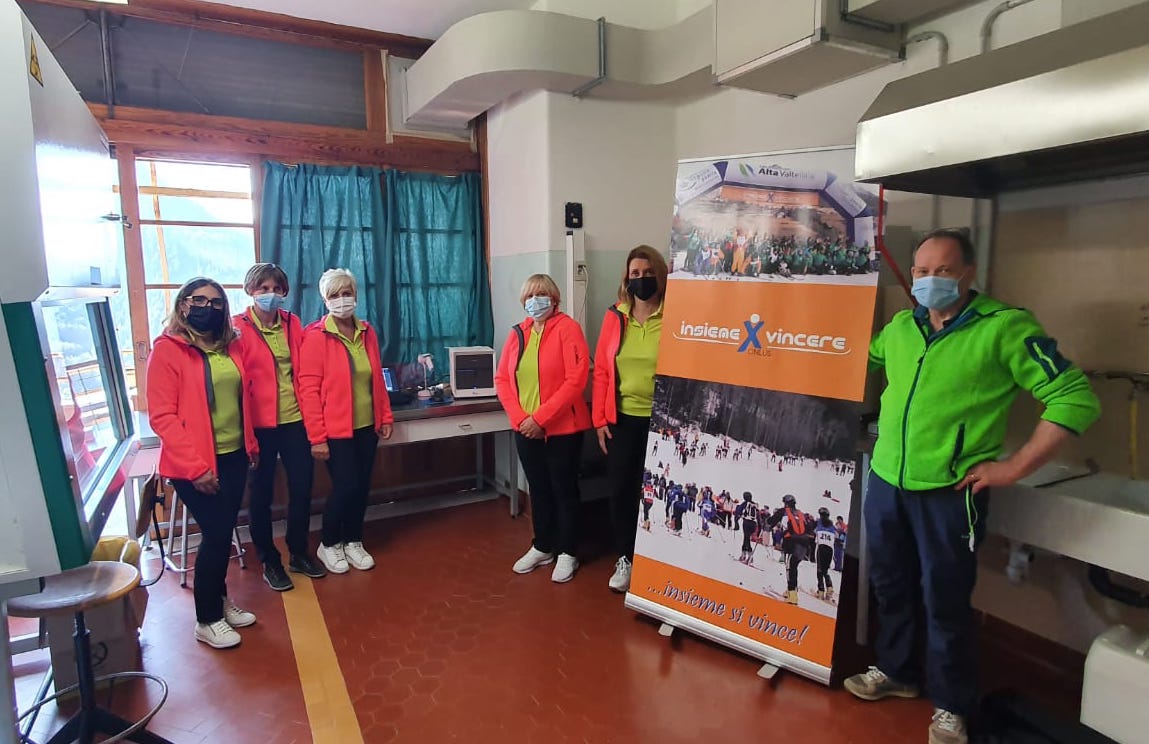 Ospedale di Sondalo: nuova donazione da “Insieme per vincere”