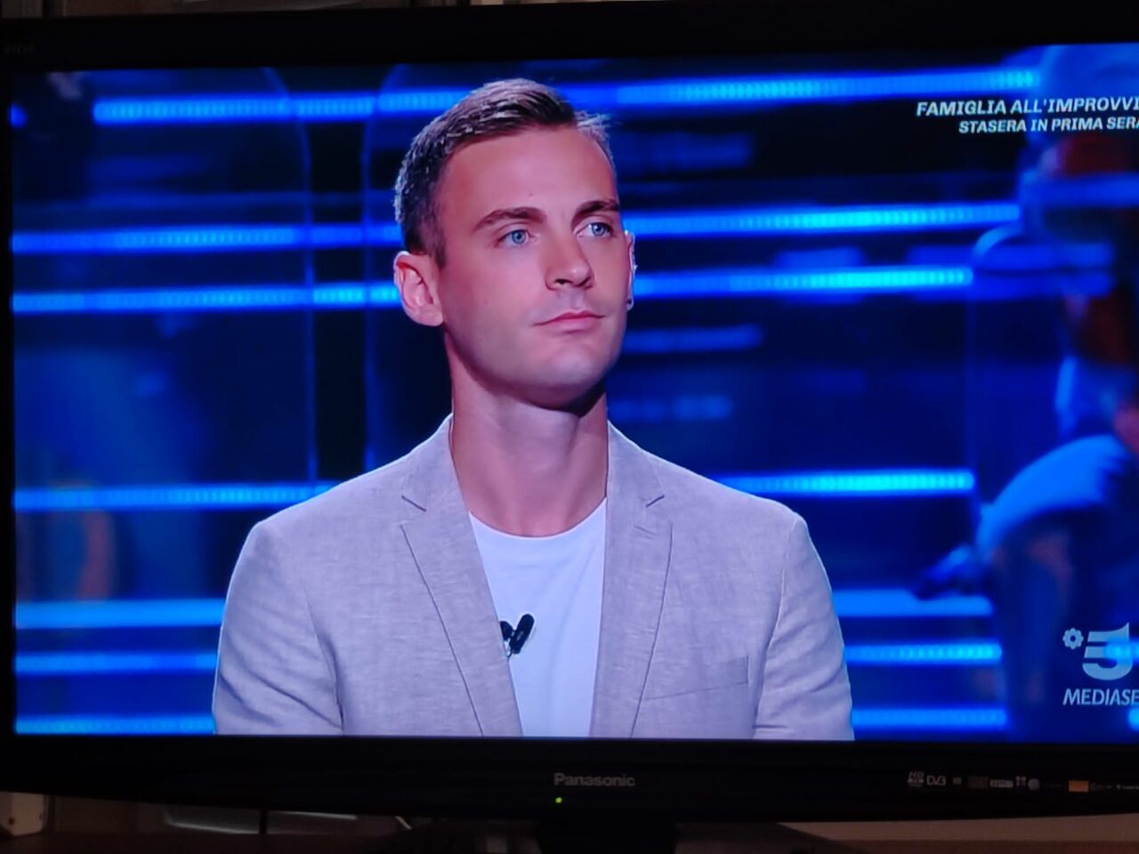 Il tiranese Matteo Frezzotti ha cercato la sfida in tv a Caduta Libera