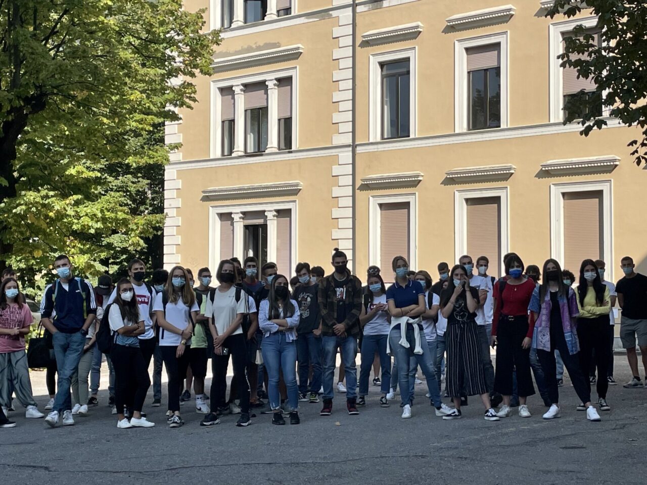 Inizio anno scolastico, il Dirigente Molinari in visita all’Istituto Agrario di Sondrio