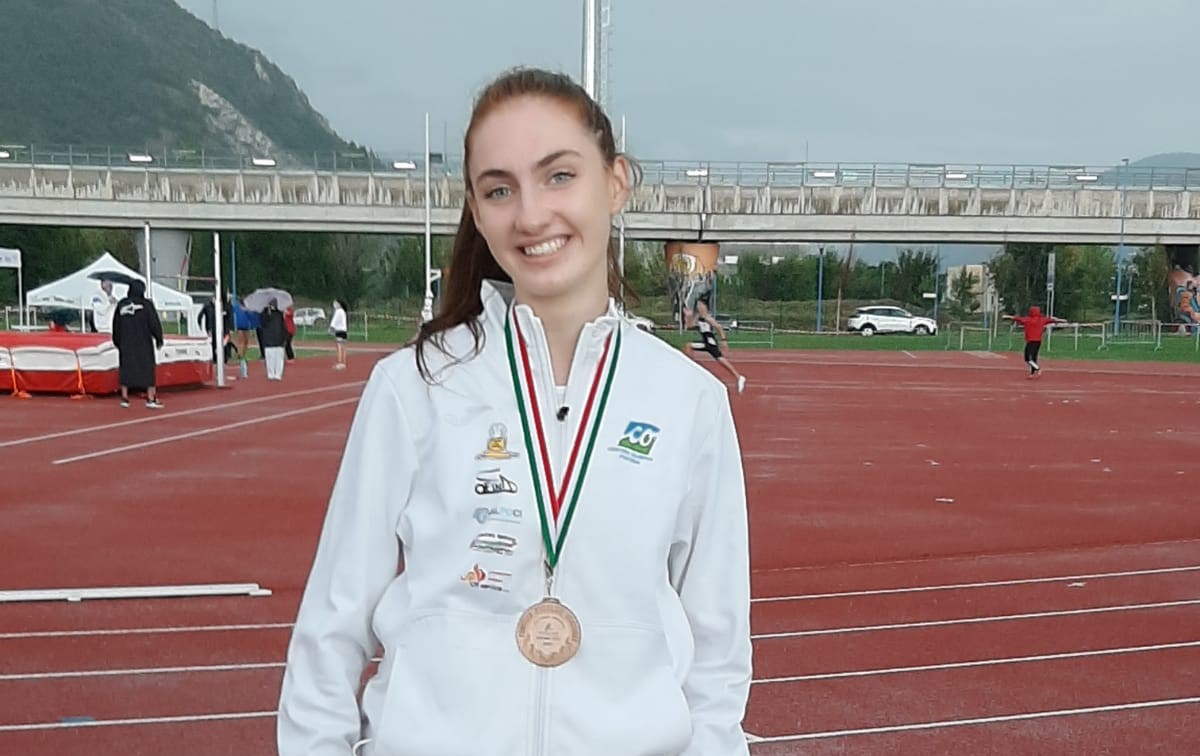 Campionati Regionali su Pista: Sofia Paganoni bronzo nel salto in alto