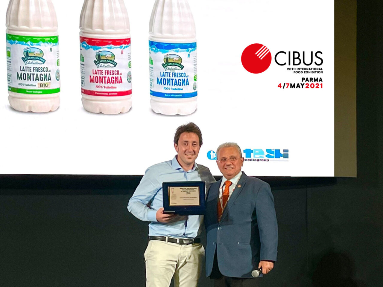 Latteria Sociale Valtellina, premio al latte fresco per il miglior packaging