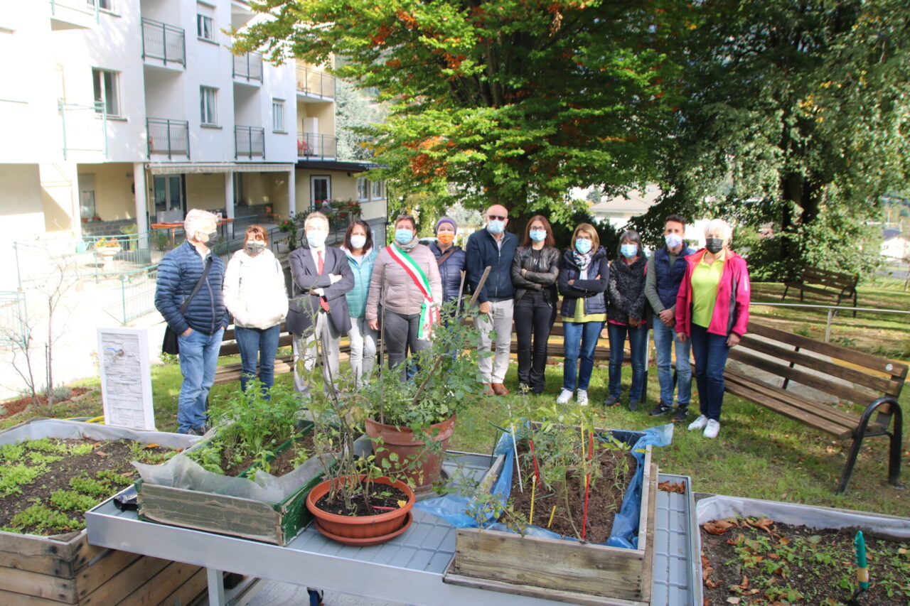 Giardino sensoriale per gli ospiti della Rsa