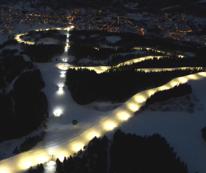 La Superpanoramica aperta allo sci per due serate alla settimana
