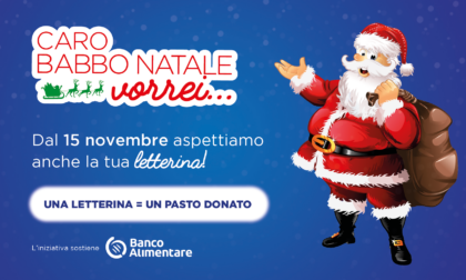 Caro Babbo Natale vorrei... scriverti una letterina e fare del bene: la tua regala un pasto a chi ne ha bisogno