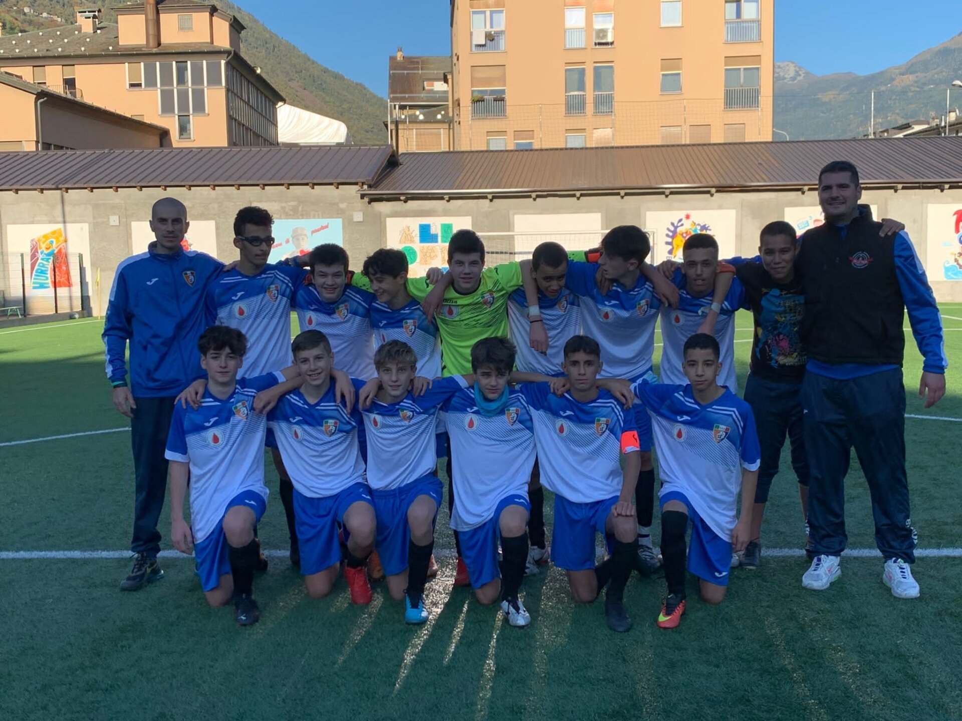 FOTO SQUADRA ALLIEVI GSCSI TIRANO 1