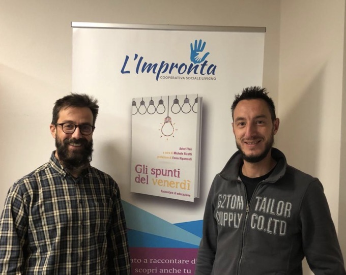 Presentazione del libro “Gli spunti del venerdì”. Raccontare di educazione.