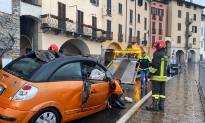 Scontro a Domaso, 22enne all'ospedale