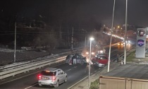 Scontro sulla Statale 38, traffico bloccato a Montagna in Valtellina