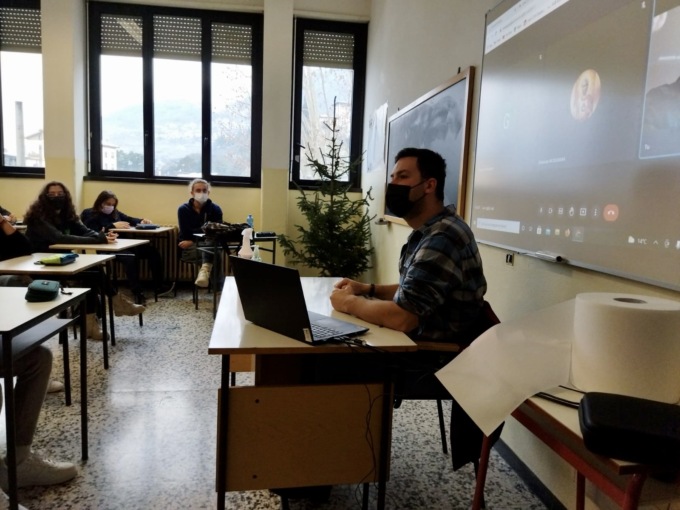 Matt the Farmer sale in cattedra all’Itas Piazzi di Sondrio