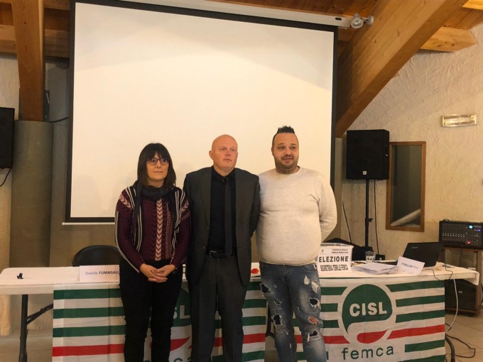 FEMCA CISL: Emanuele Merazzi confermato nella carica di Segretario Generale