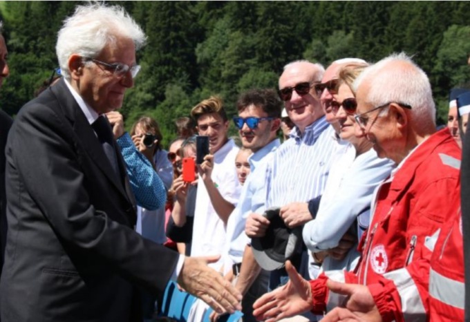 Mattarella rieletto Presidente della Repubblica, la Valtellina lo ha sempre accolto a braccia aperte