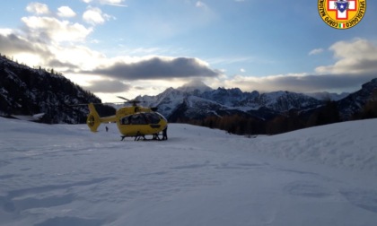 Infortunio in quota, 25enne portata in salvo dal Soccorso Alpino