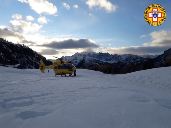 Infortunio in quota, 25enne portata in salvo dal Soccorso Alpino