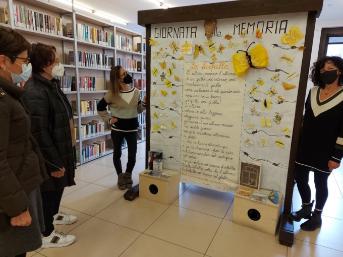 Una farfalla che aiuta a ricordare la Shoah