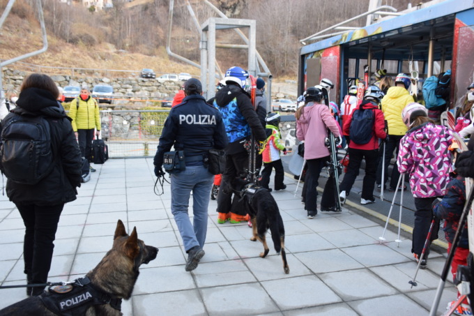 La Polizia sulle piste: sequestrata droga